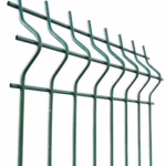 Zváraný plotový panel 3D ZnPVC 2500x1530x5mm zelená