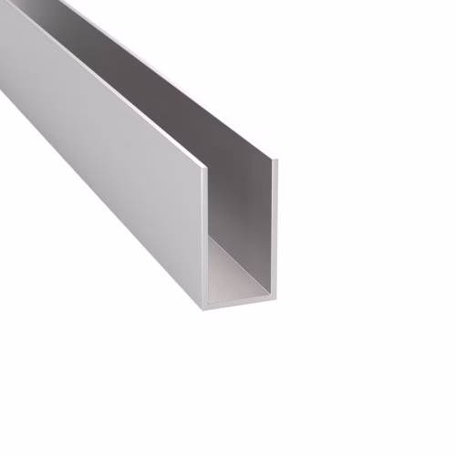 Zasklenie pevné - profil U 36x19x1,5mm