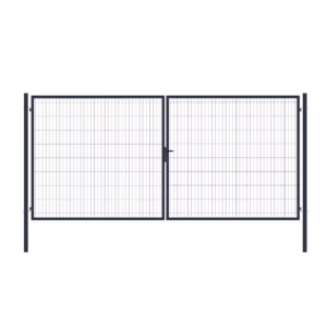 Brána 2kr. SQUARE ZnPVC 4000x1800mm, antracit