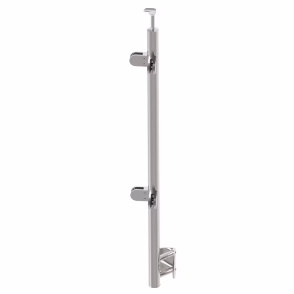 Stĺpik, BK-rovné AISI316, D42,4/2xmodel22/H1100mm