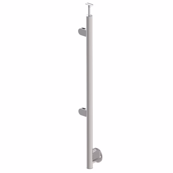 Stĺpik, BK-rovné AISI316, D42,4/2xmodel22/H1100mm-