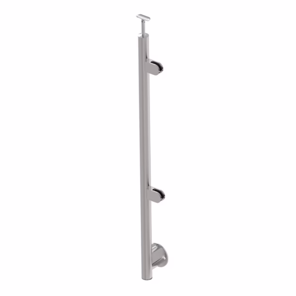 Stĺpik, BK-rovina AISI316, D42,4/2xmodel22/H1100mm