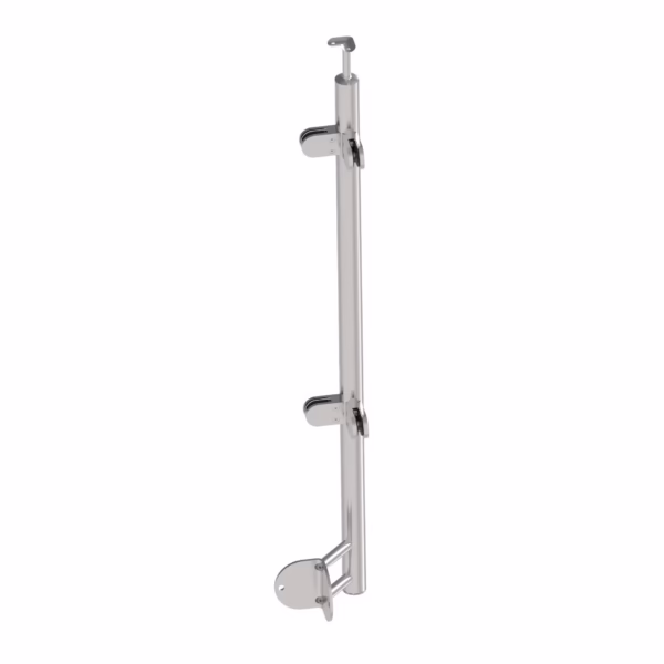 Stĺpik, BK-rovné AISI316, D42,4/4xmodel22/H1100mm