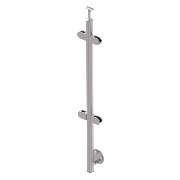 Stĺpik, BK-rovné AISI316, D42,4/2xmodel22/H1100mm