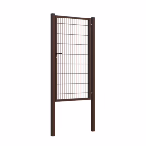 Bránka 1kr. 2D BOX ZnPVC 1000x1700mm RAL 8017 hnedá