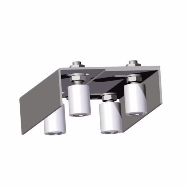Vedenie horné 4 rolky INOX, 135-175x220mm
