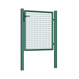 Bránka 1kr. ROUND ZnPVC 1000x1000mm, D75mm, zelená