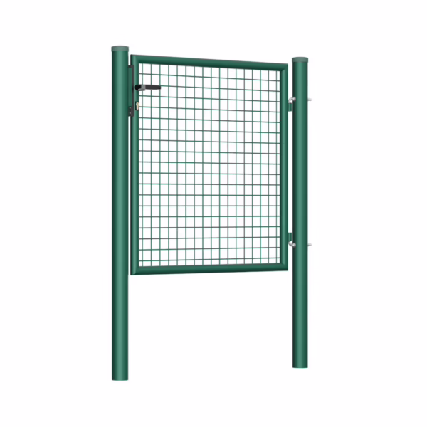 Bránka 1kr. ROUND ZnPVC 1000x1000mm, D75mm, zelená