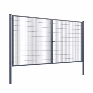 Brána 2kr. SQUARE ZnPVC 4000x2000mm, antracit