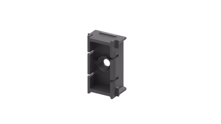 Click - lock spojka pre fasádny systém, 25 x 25 - Antracit RAL 7016, 50ks