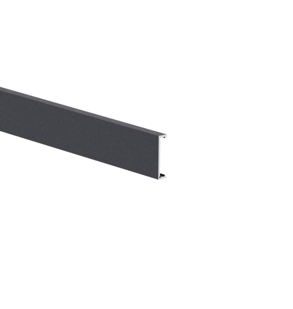 Hliníková fasádna lišta, 25 x 6 – 6,0 m – Antracit RAL 7016