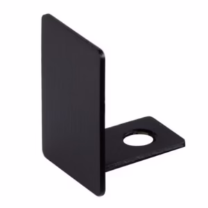 Záslepka k profilu 20x12 glass t8mm black