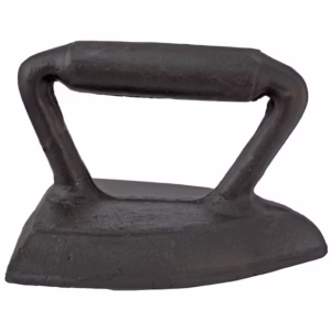 Žehlička liatinová 150x90x100mm, cast iron