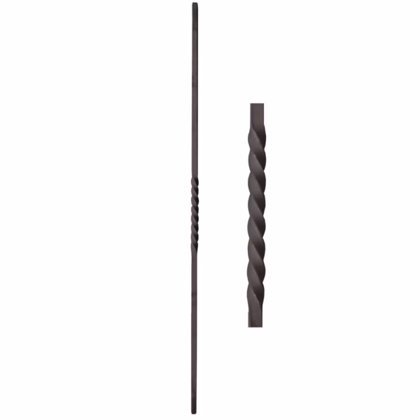 Tyč ozdobná D12x12, h900, 12x12mm