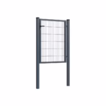 Bránka 1kr. SQUARE ZnPVC 1000x1200mm antracit