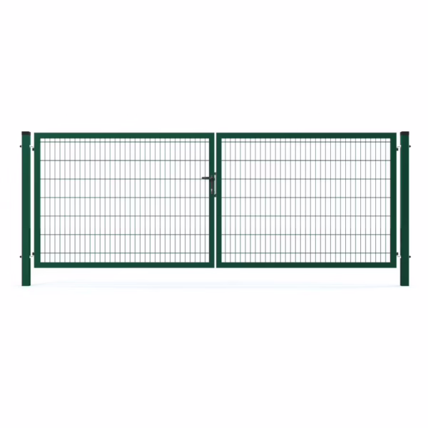 Brána 2kr. 2D BOX ZnPVC 4000x1500mm RAL6005 zelená