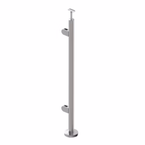 Stĺpik, VK-rovné AISI316, D42,4/2xmodel22/H1100mm-