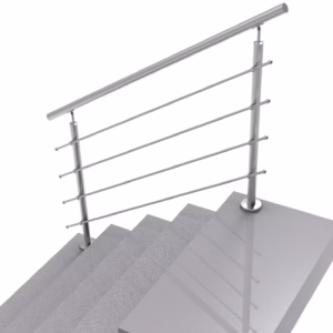 Nerezové zábradlie na schody, 1500x900mm, VS