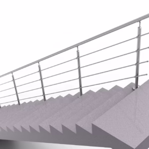 Nerezové zábradlie na schody, 6000x900mm, VS, L