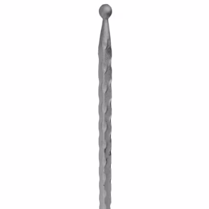 Tyč s guličkou h350, b15, zdobený 12x12mm