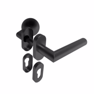 Kľučka guľa pevná - pár, AISI 304, BLACK