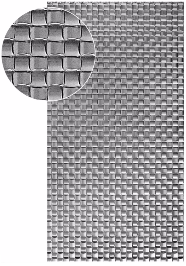 Dizajnový 3D plech, t1,2mm - Zn