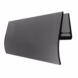 Tesniaca lišta na dvere horizontálna black