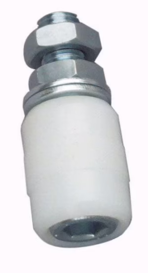 Koliesko-nylonové D32 mm, white