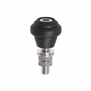 Koliesko-nylonové s gumovým prstencom, INOX