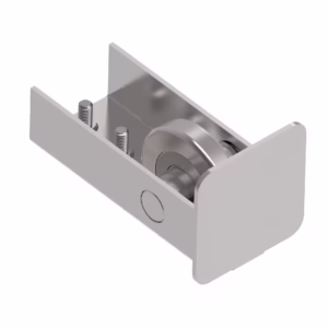 Koliesko dojazdové INOX, profil 76x76mm