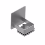 Krytka profilu INOX, profil 80x80mm