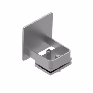 Krytka profilu INOX, profil 80x80mm