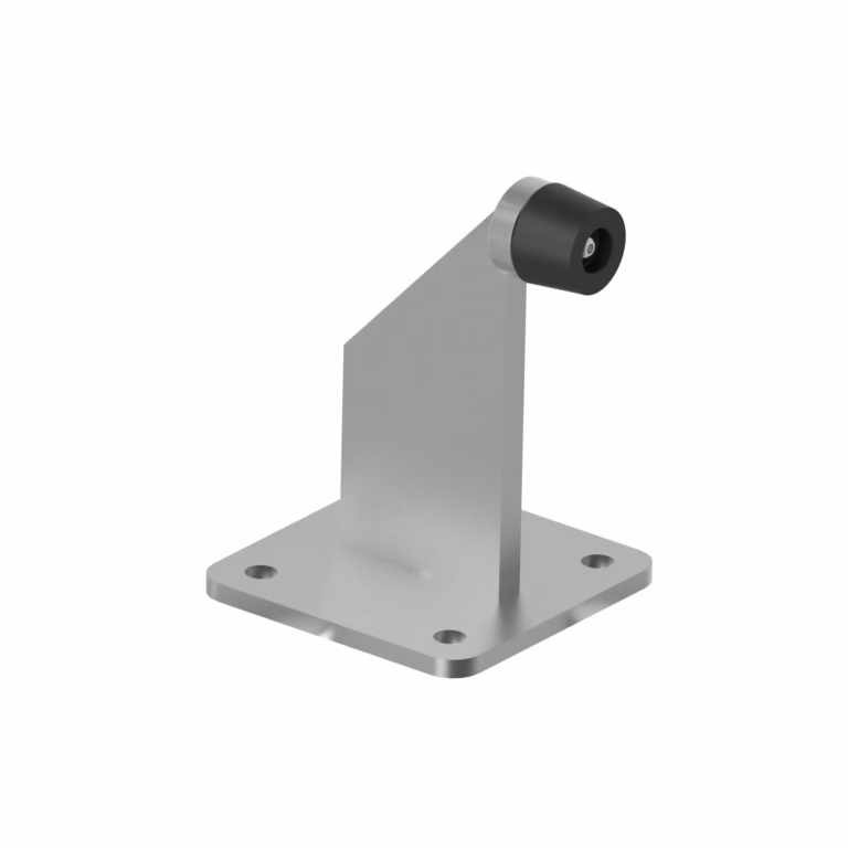 Doraz koncový s kotv.konzolou 60x130mm, INOX