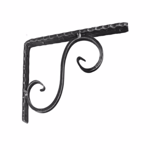 Konzola na policu 150x200mm, black