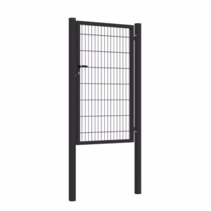 Bránka 1kr. 2D BOX ZnPVC 1000x1500mm RAL 9005 čierna matná