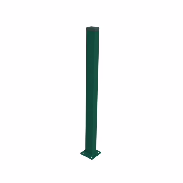 Stĺpik 60x40mm s pätkou ZnPVC 1800mm zelená