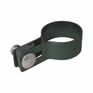 Objímka koncová na stĺpik ZnPVC D48mm zelená