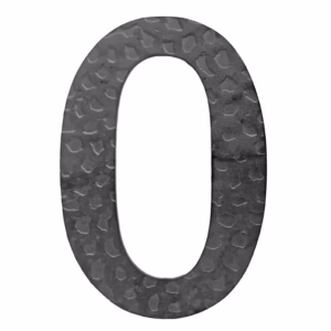 Číslica kovaná "0" h120, t3mm