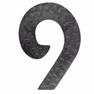 Číslica kovaná "9" h 120, t3mm