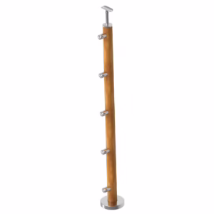 Stĺpik BUK (BEECH) D50/5x12mm, H1000, VK-rovina