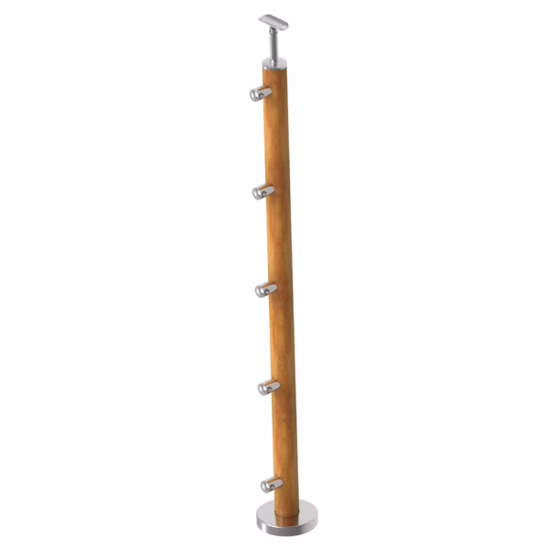 Stĺpik BUK (BEECH) D50/5x12mm, H1000, VK-rovina
