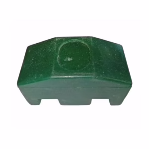 Úchyt na stĺpik 40x60mm PVC zelená