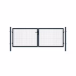 Brána 2kr. Eco ZnPVC 3600x1250mm antracit
