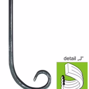 Element tvaru-polcečko 70x130, 12x12mm