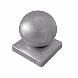 Krytka na stĺpik s guľou 80x80, D80, t0,8mm