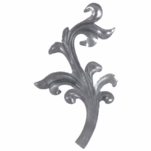 Lístok pravý 240x140, t2mm