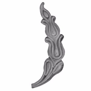 Lístok pravý 215x73, t2mm