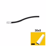 Časť lomeného oblúka 30x5, p250, L2200mm