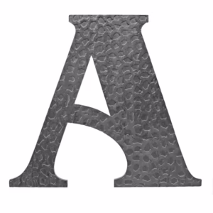 Písmeno kované "A" h170mm