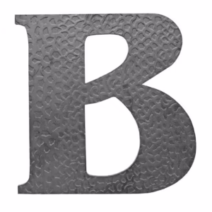 Písmeno kované "B" h170mm